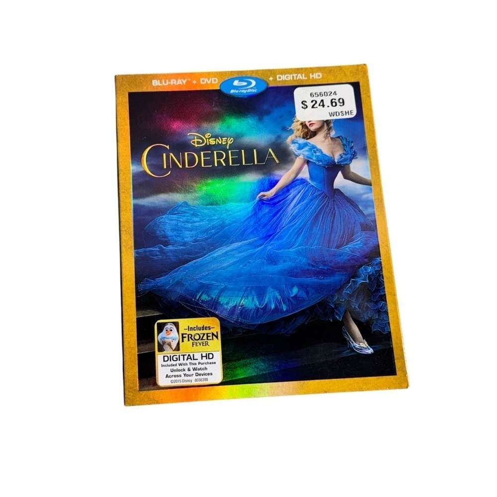Cinderella Blu ray Disney
